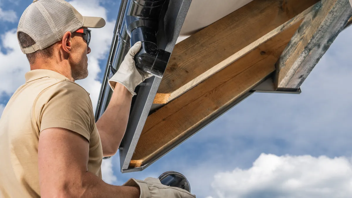 Gutter installation materials for Murfreesboro homes